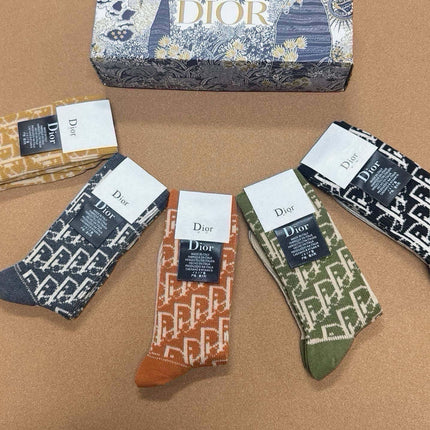 DIOR 26S CREW SOCKS 412447 (1 BOX)