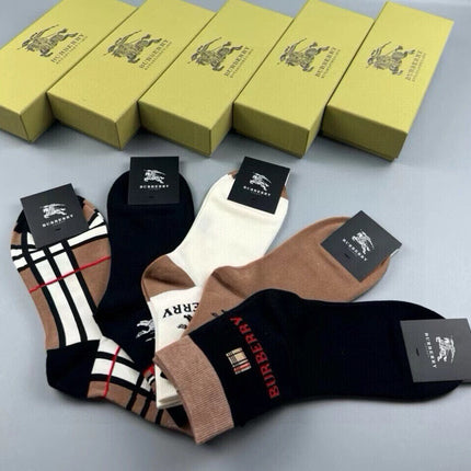 BURBERRY 26S ANKLE SOCKS 412463 (1 BOX)