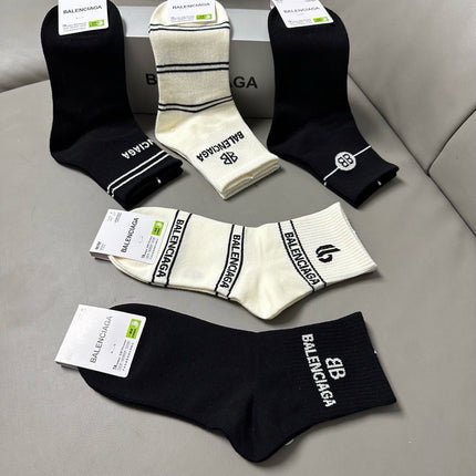 BALENCIAGA 26S ANKLE SOCKS 421177 (1 BOX)