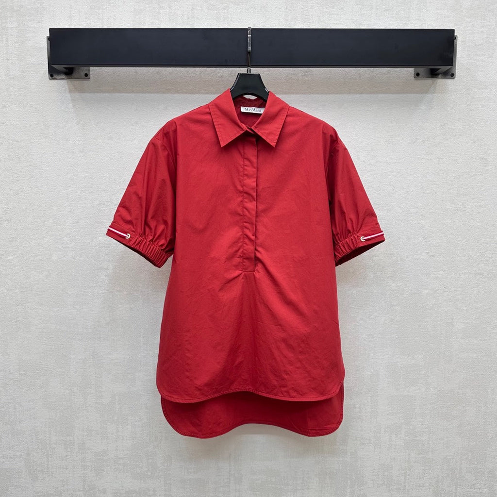 MAXMA 25S SHORT SLEEVE SHIRT WITH LAPEL COLLAR 264542
