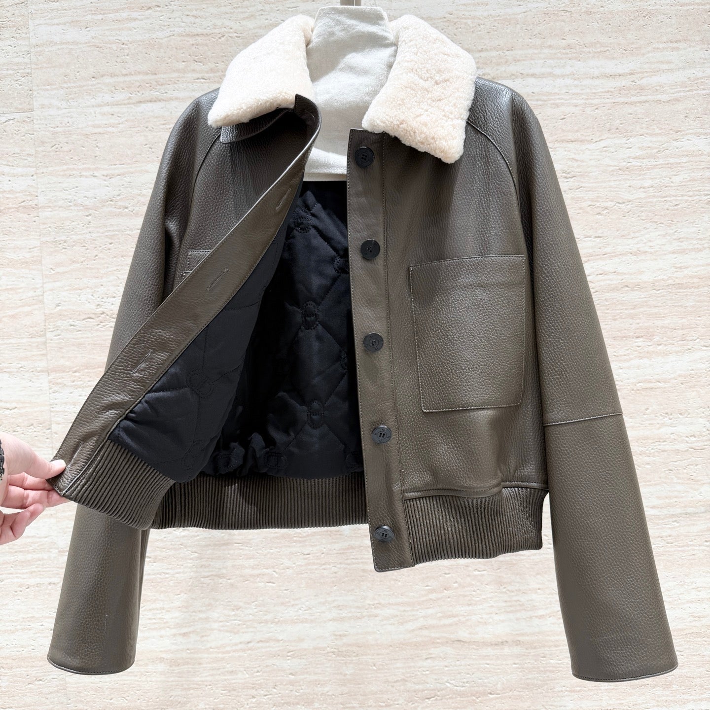 HERMES 25S SHORT JACKET 368
