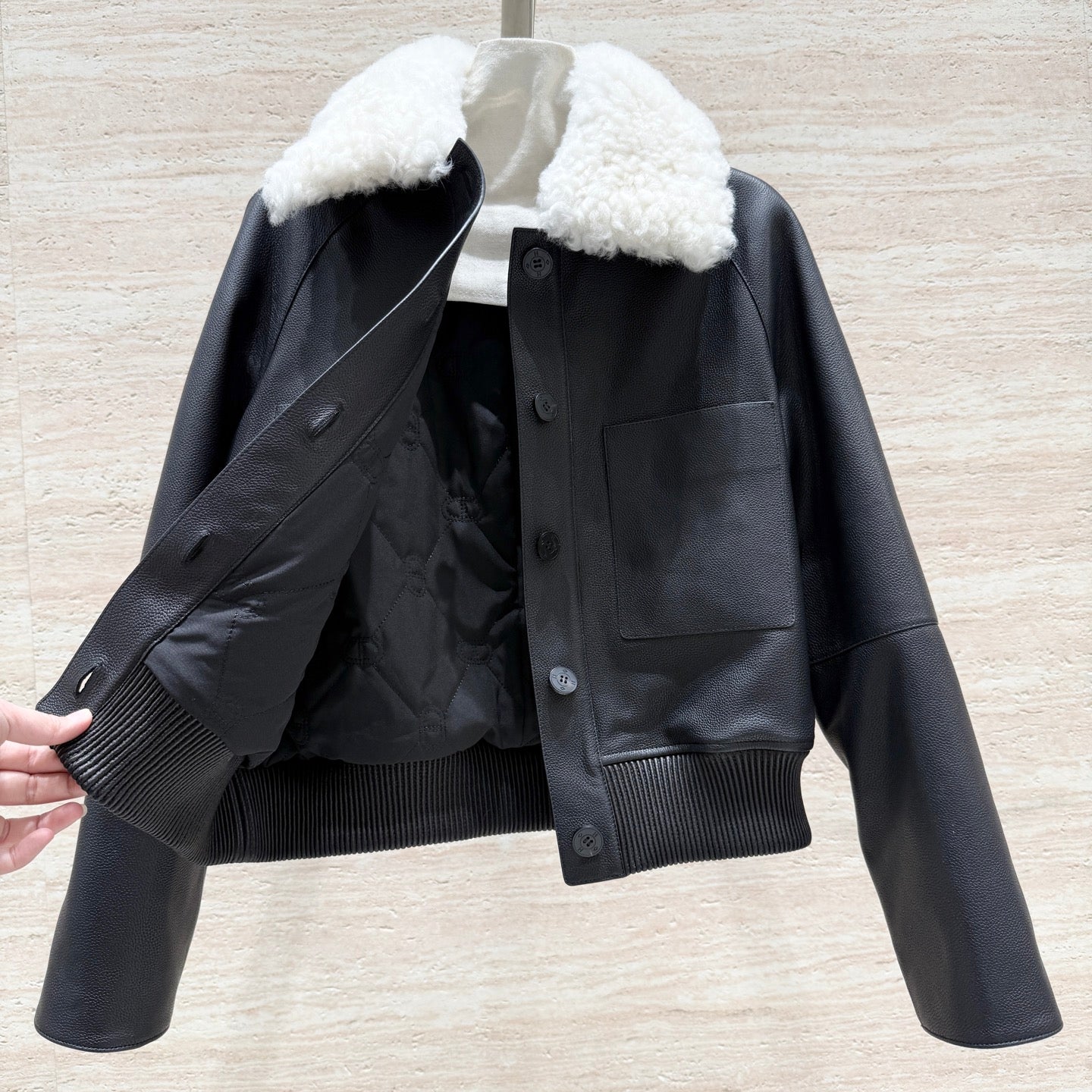 HERMES 25S SHORT JACKET 367