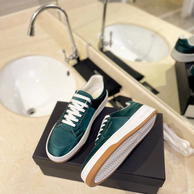 SL SL/61 SNEAKERS CASTLETON GRREN SATIN
