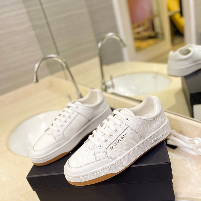 SL SL/61 SNEAKERS WHITE CALFSKIN