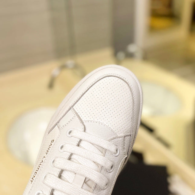 SL SL/61 SNEAKERS WHITE CALFSKIN