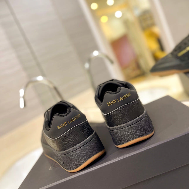 SL SL/61 SNEAKERS BLACK CALFSKIN