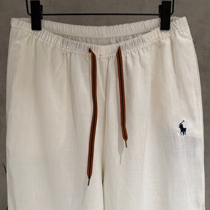 RALPH LAUREN 26S DRAWSTRING WIDE-LEG PANTS 611