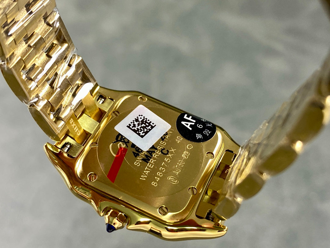 PANTHÈRE CARTIER WATCH IN GOLD CASE