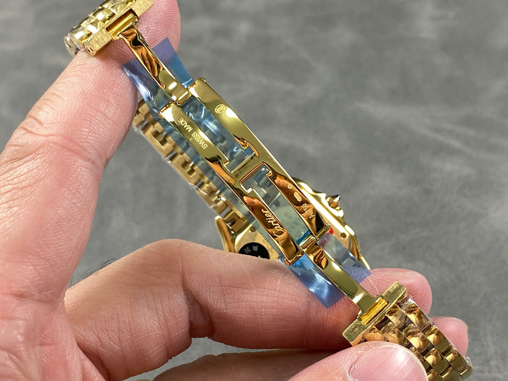 PANTHÈRE CARTIER WATCH IN GOLD CASE