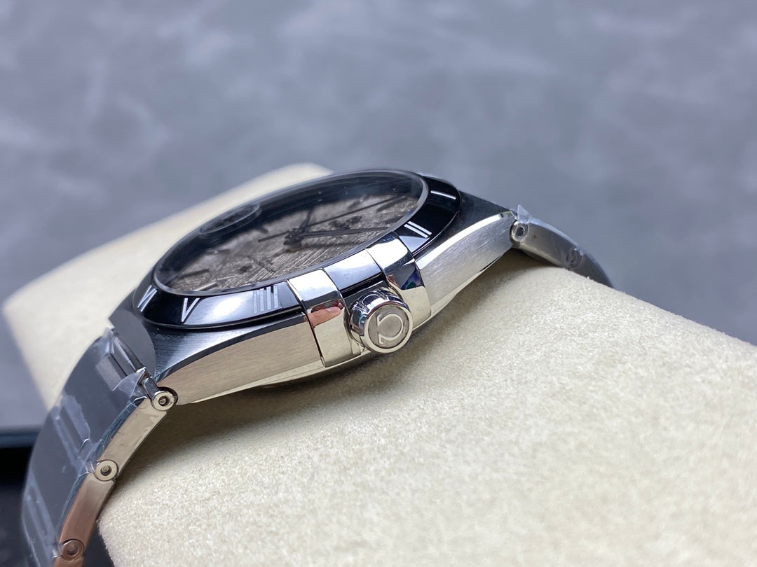 CONSTELLATION 41 MM WATCH SILVER CASE WITH GRAY PASTEL DIAL