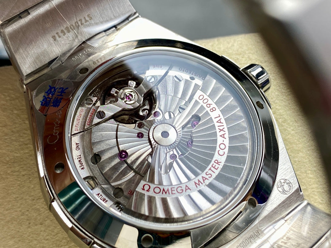CONSTELLATION 41 MM WATCH SILVER CASE WITH GRAY PASTEL DIAL