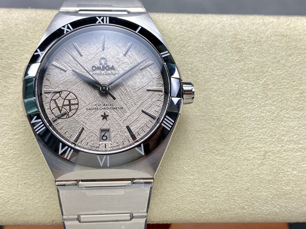 CONSTELLATION 41 MM WATCH SILVER CASE WITH GRAY PASTEL DIAL