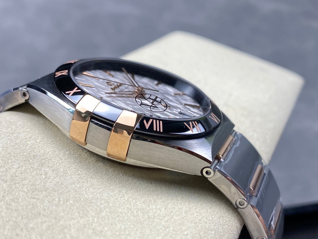 CONSTELLATION 41 MM WATCH SILVER MIX GOLD CASE WITH GRAY DIAL