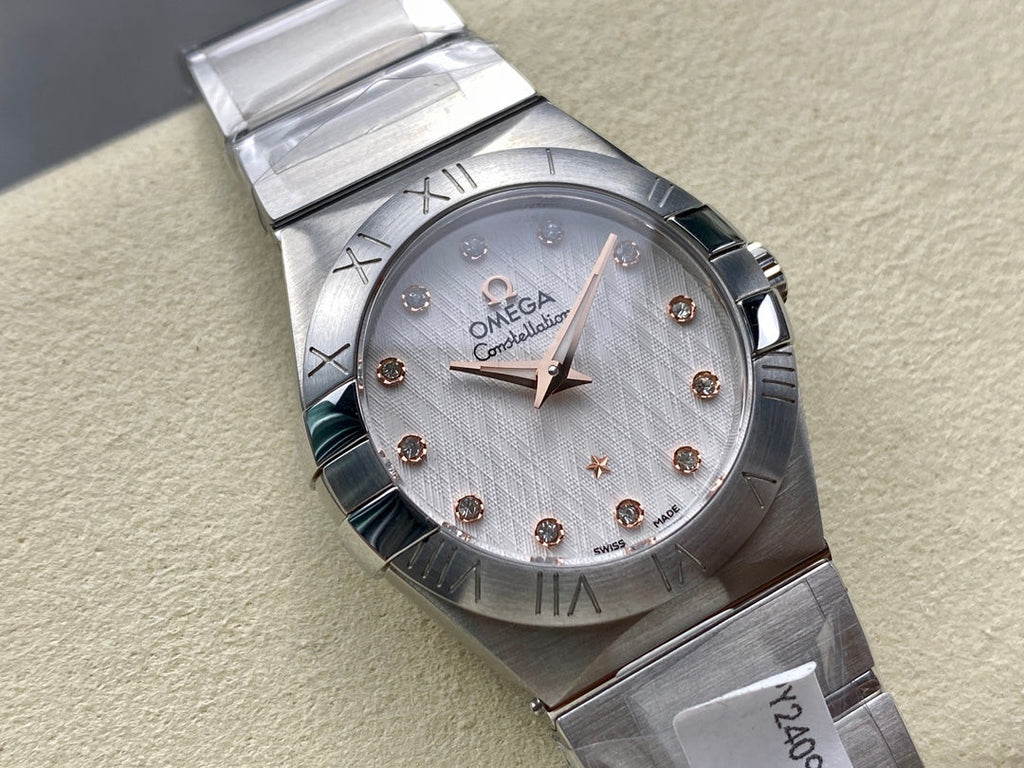 CONSTELLATION PETITE WATCH SILVER CASE