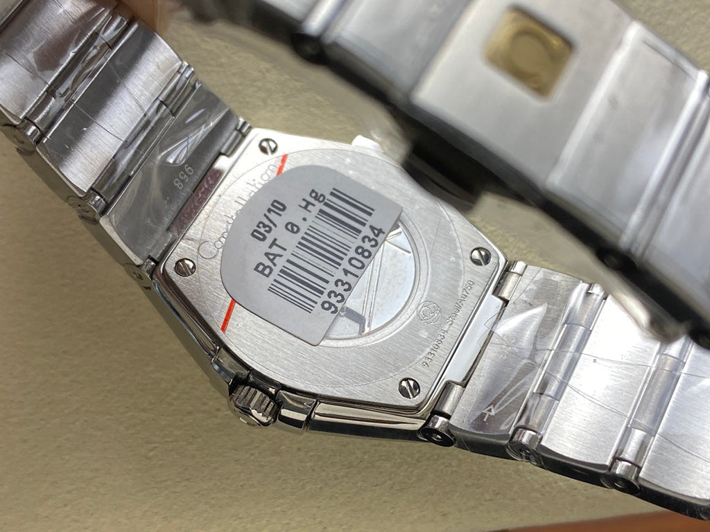 CONSTELLATION PETITE WATCH SILVER CASE WITH SAPPHIRE BLUE DIAL