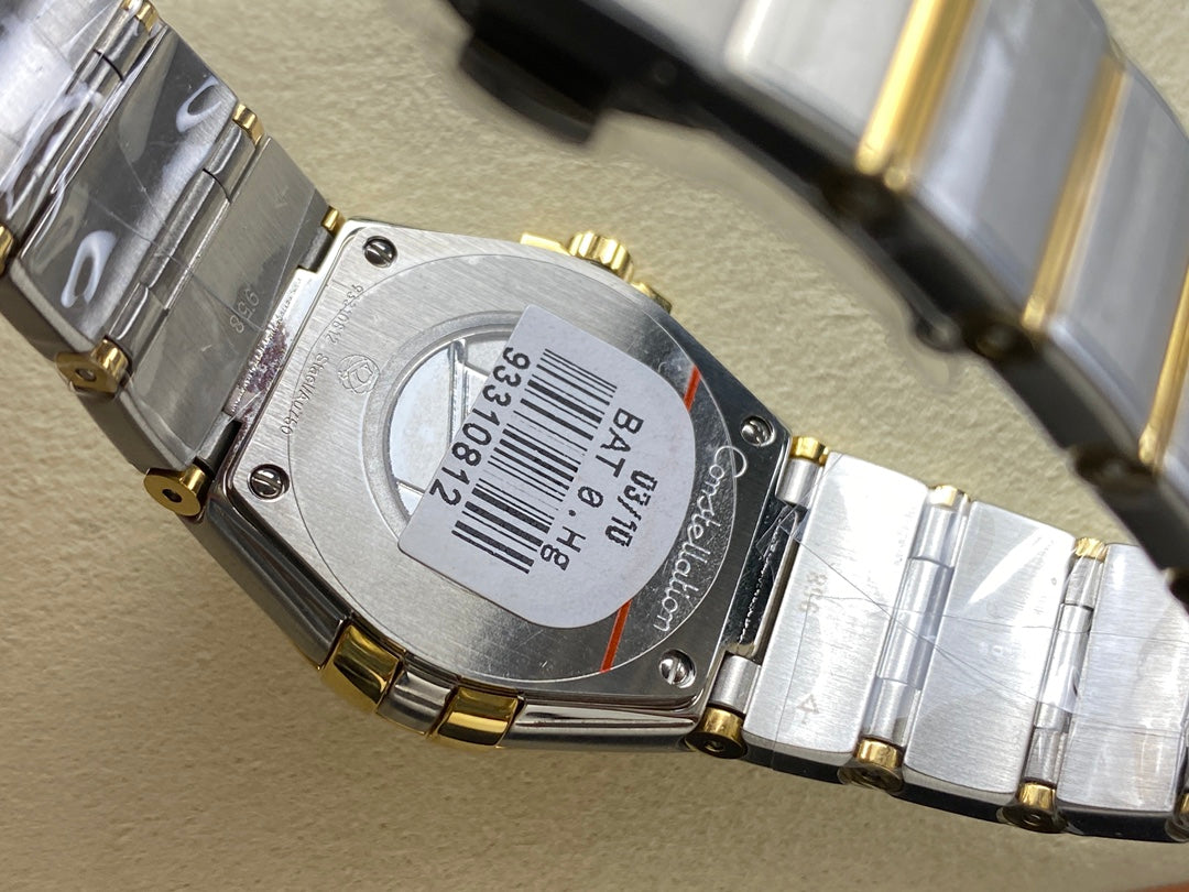 CONSTELLATION PETITE WATCH SILVER AND GOLD CASE
