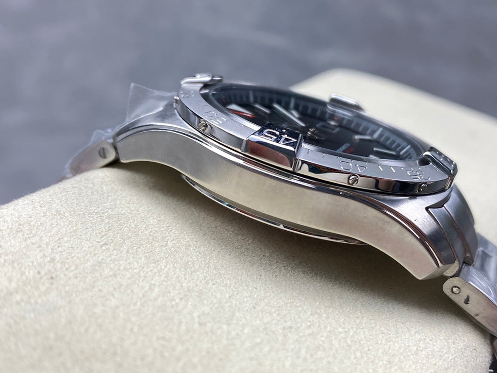 AVENGER AUTOMATIC 42 ALL STEEL BLACK DIAL