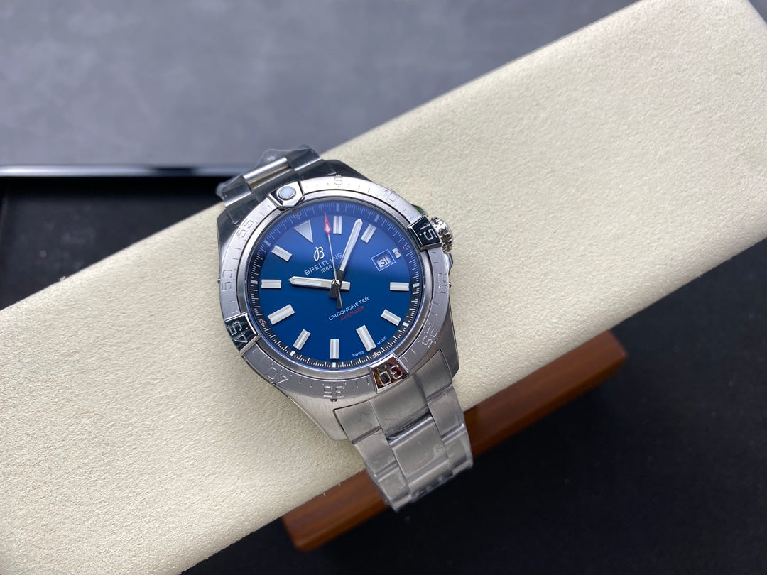 AVENGER AUTOMATIC 42 ALL STEEL BLUE DIAL