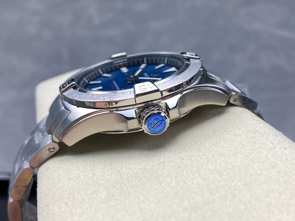 AVENGER AUTOMATIC 42 ALL STEEL BLUE DIAL