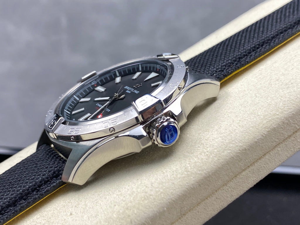 AVENGER AUTOMATIC 42 STEEL CASE BLACK NYLON STRAP