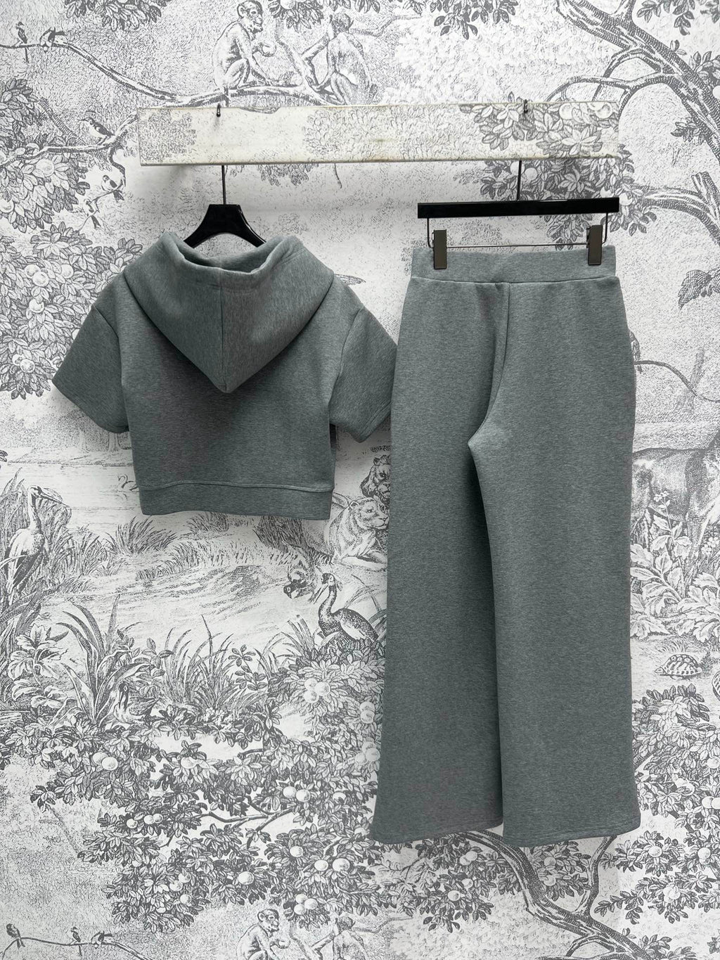Loewe 25 Sweatshirt Suit Gray Cotton