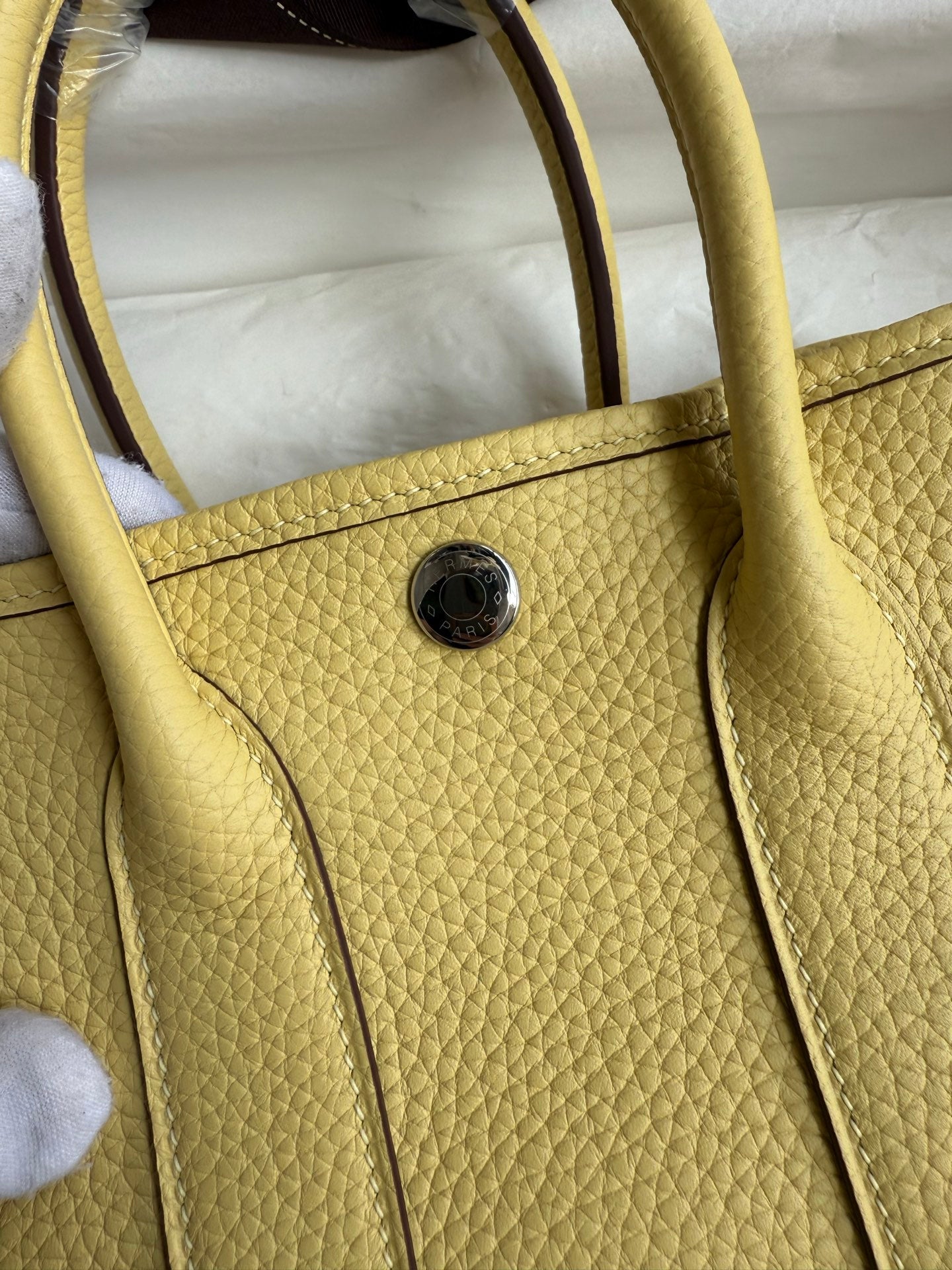 HM 25S GARDEN PARTY 23 CM IN LIGHT YELLOW TOGO