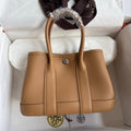HM 25S GARDEN PARTY 23 CM IN CARAMEL BROWN TOGO
