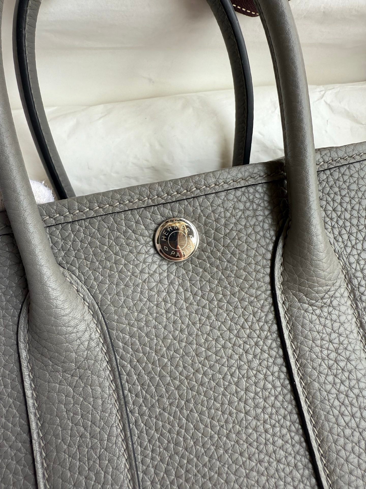 HM 25S GARDEN PARTY 23 CM IN DARK GREY TOGO