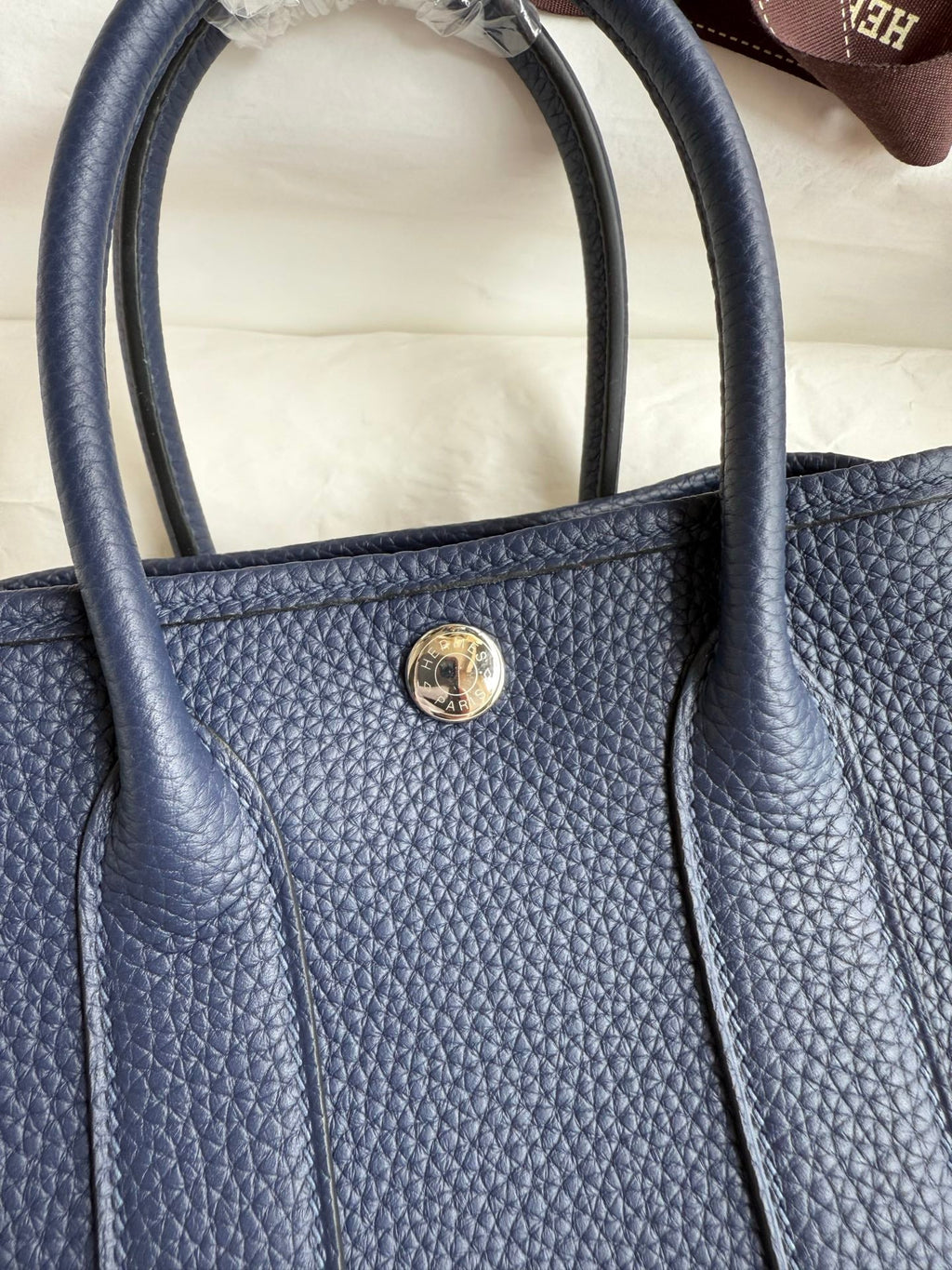 HM 25S GARDEN PARTY 23 CM IN DEEP SLATE BLUE TOGO