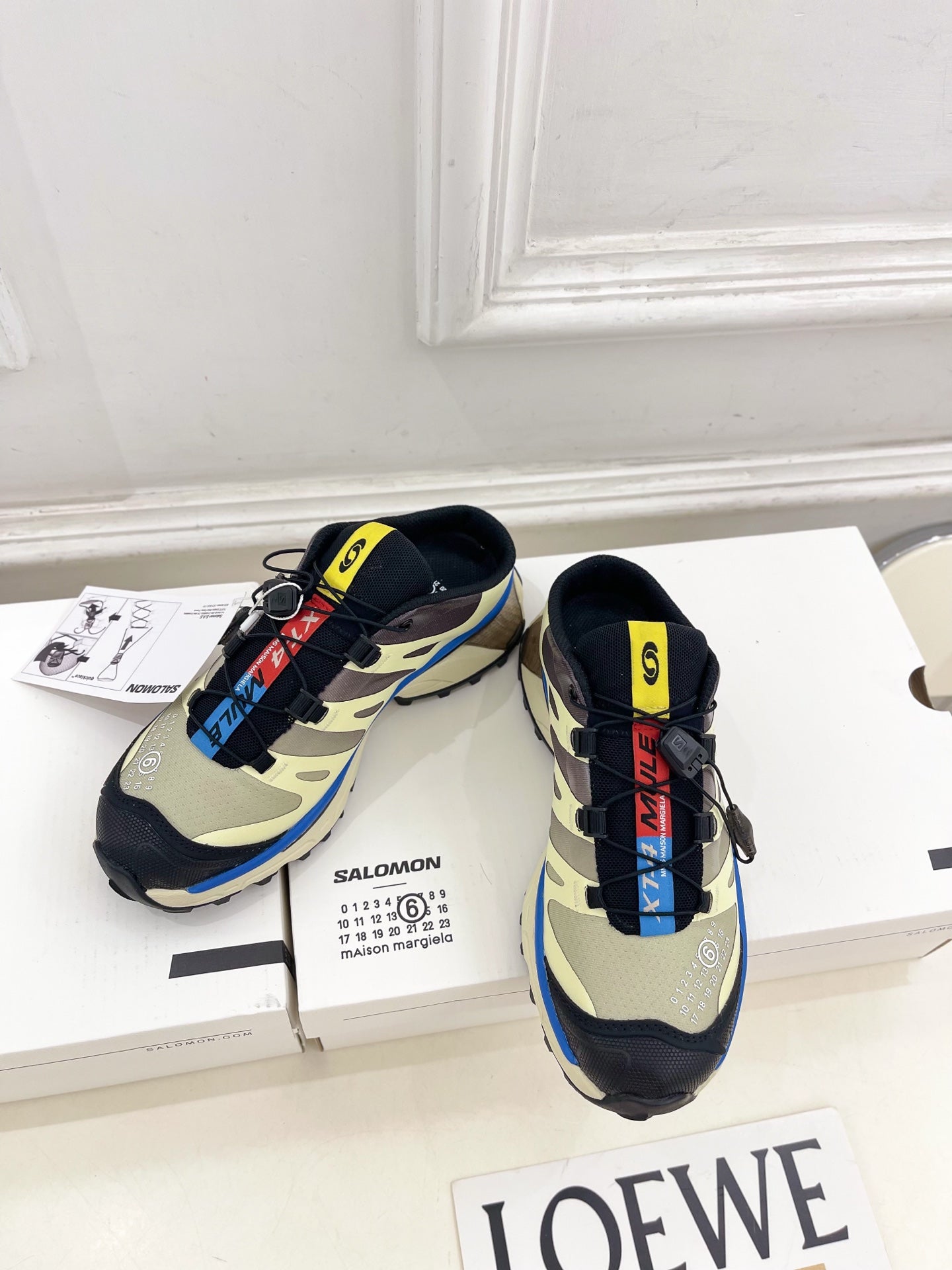 ALO 25S SALOMON XT-6 SNEAKER MULE IN MULTICOLOR TPU STYLE 2