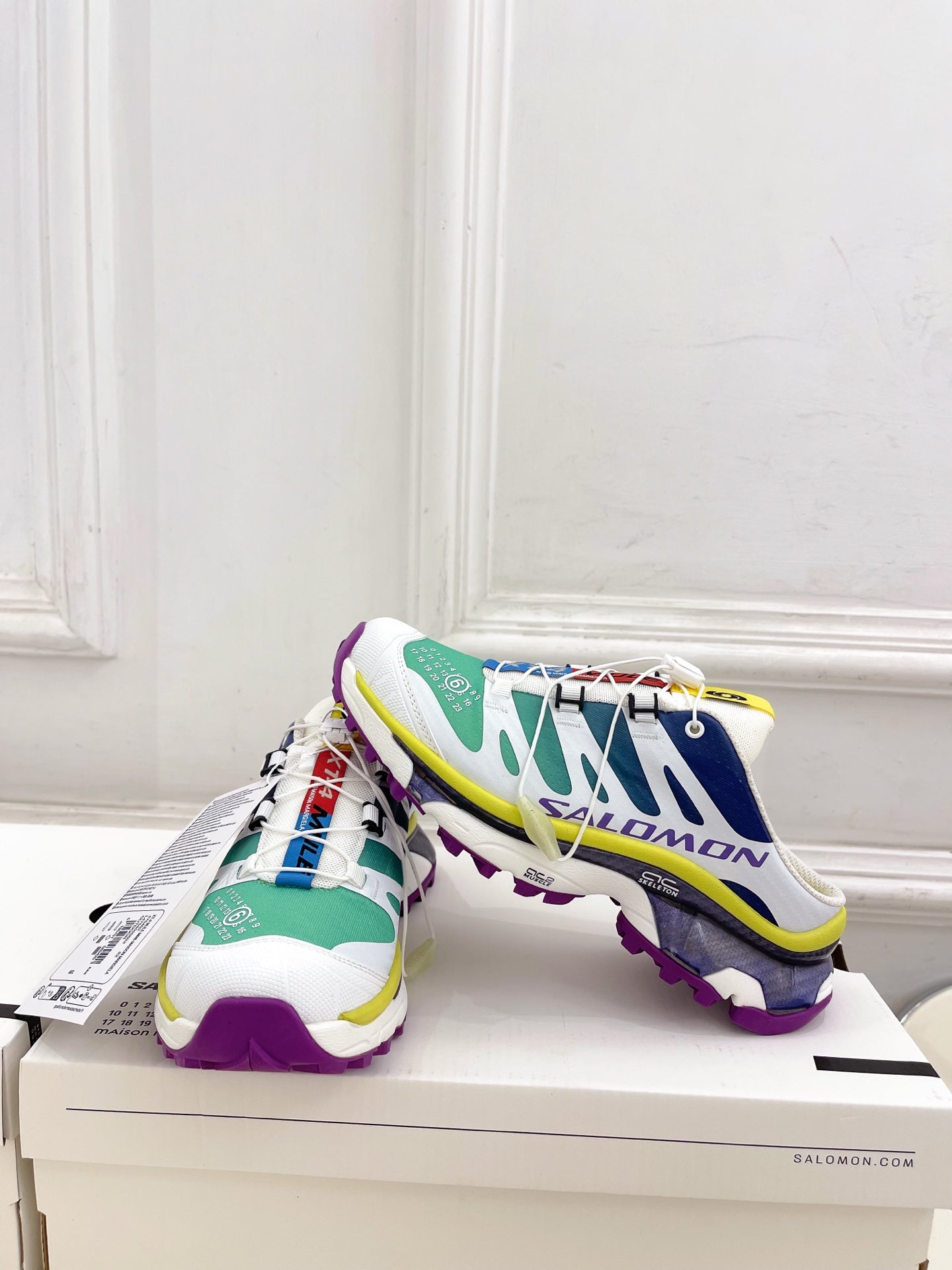 ALO 25S SALOMON XT-6 SNEAKER MULE IN MULTICOLOR TPU STYLE 1