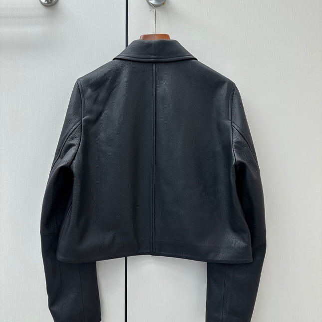 HERMES 26S LEATHER JACKET 631