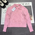 CELINE 25S EMBROIDERED ROUND-NECK SWEATER 0060