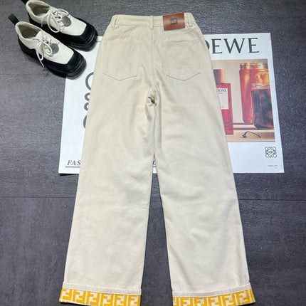 FENDI 26S STRAIGHT-LEG JEANS 274