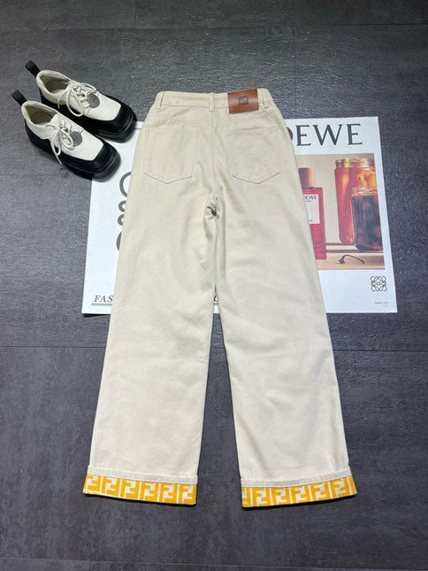 FENDI 26S STRAIGHT-LEG JEANS 274
