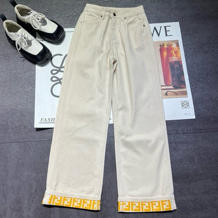 FENDI 26S STRAIGHT-LEG JEANS 274