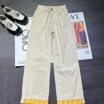 FENDI 26S STRAIGHT-LEG JEANS 274
