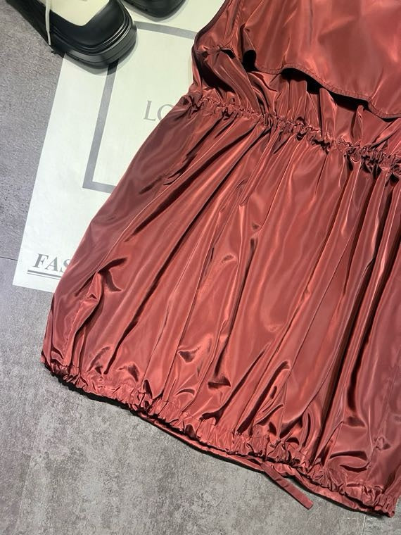 PRADA 26S SLEEVELESS FLARED DRESS 709