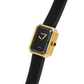 CHANEL PREMIERE H6125 YELLOW GOLD TITANIUM BLACK RUBBER WITH VELVET TOUCH