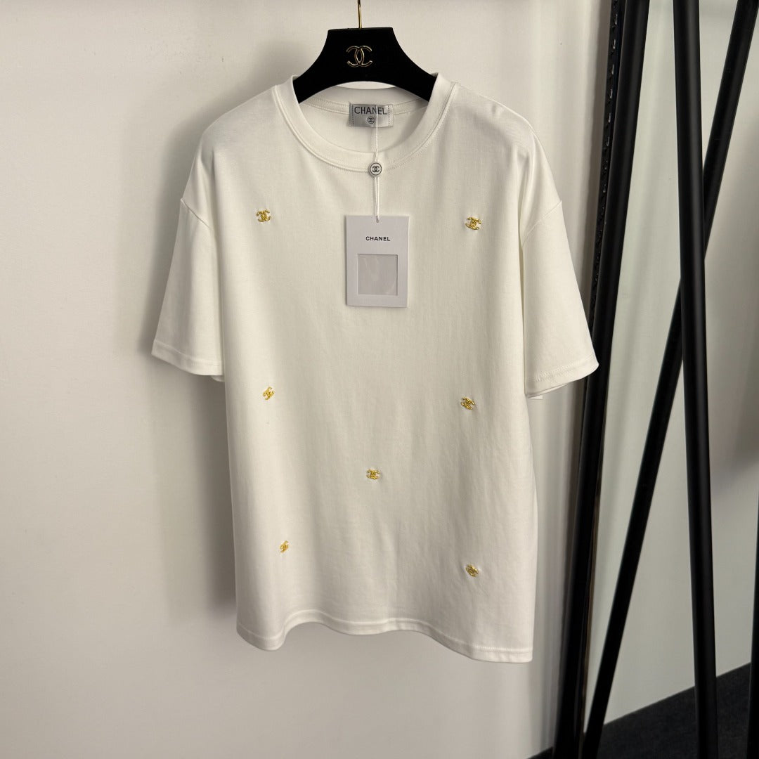 CHANEL 25S CREW-NECK T-SHIRT 573