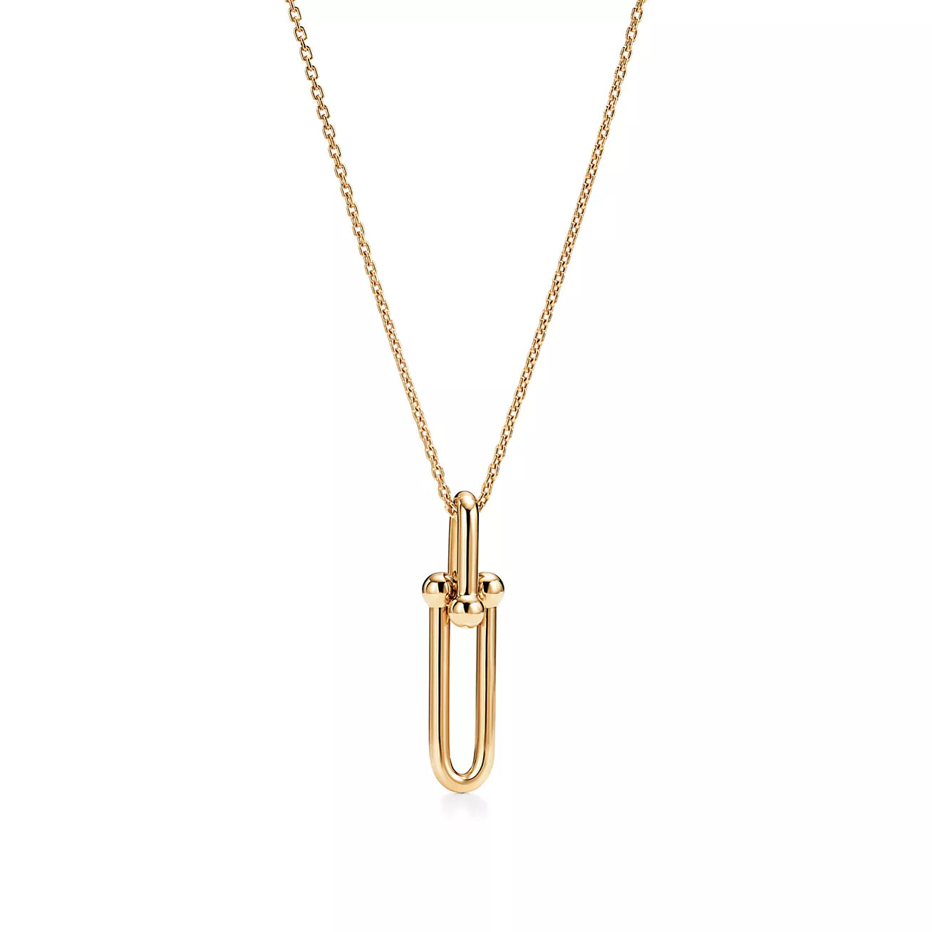 HARDWARE GOLD DROP PEDANT NECKLACE