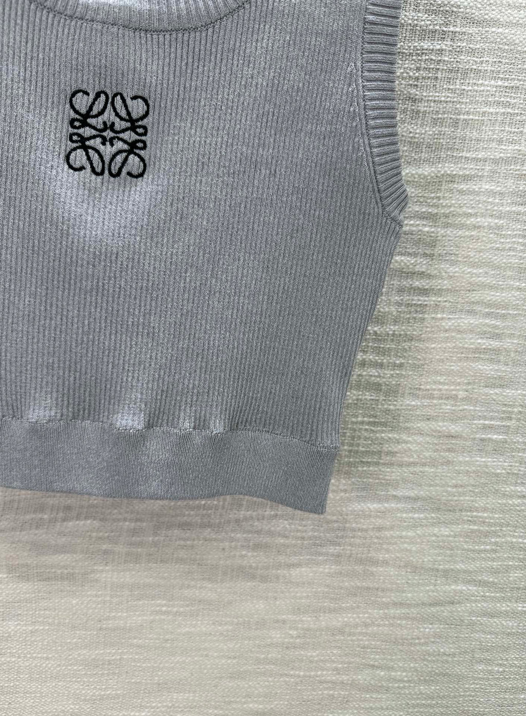 Loew Cropped Anagram Tank Top