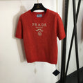PRADA 25S SHORT-SLEEVE SWEATER 277