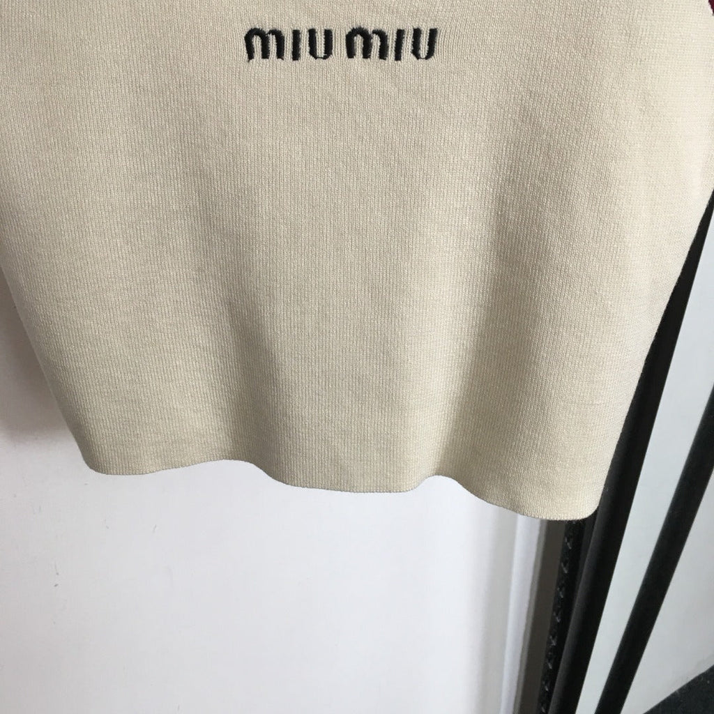 MIUMIU 26S KNITTED CAMISOLE TOP 888