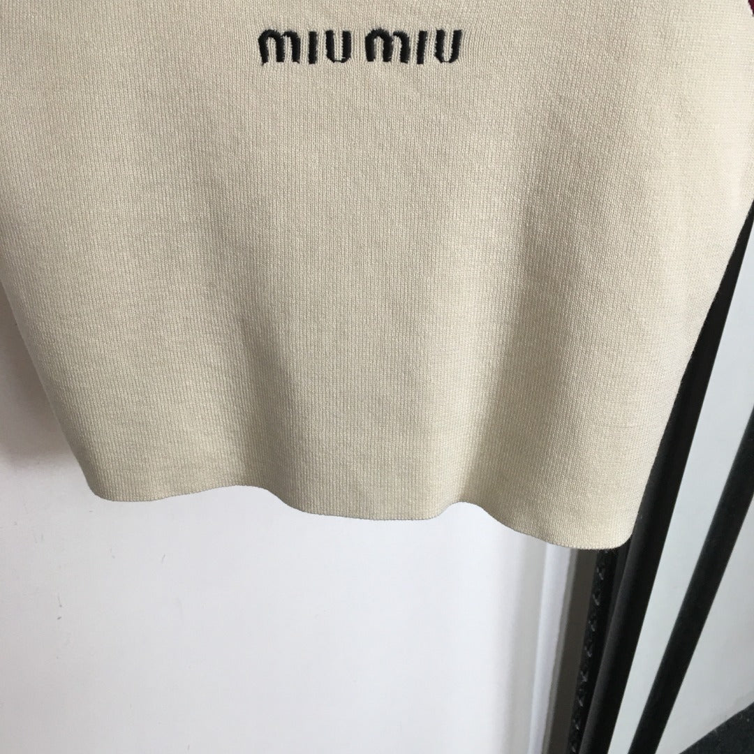 MIUMIU 26S KNITTED CAMISOLE TOP 888