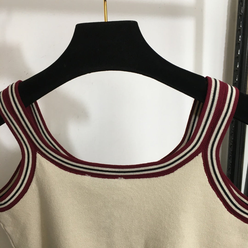 MIUMIU 26S KNITTED CAMISOLE TOP 888