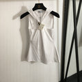 LOEWE 26S HALTER NECK SLEEVELESS TOP 378