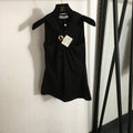 LOEWE 26S HALTER NECK SLEEVELESS TOP 377
