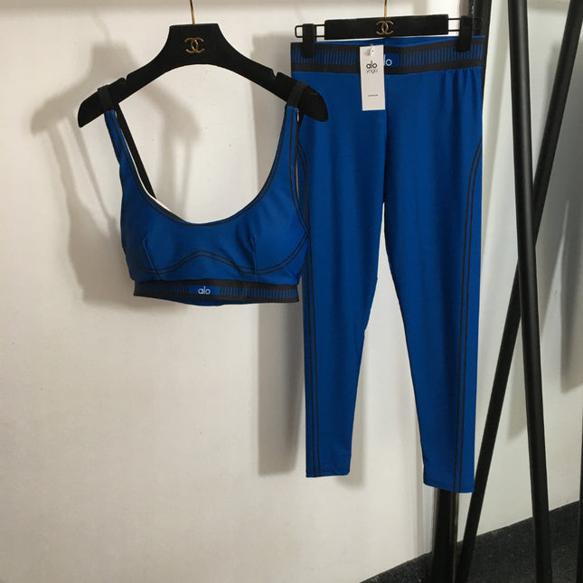 ALO 26S BAND SPORTS BRA & HIGH-WAIST LEGGINGS SET 258