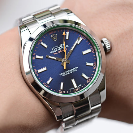 MILGAUSS STAINLESS STEEL BLUE DIAL